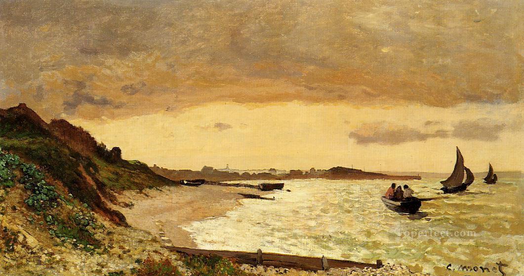 The Coast at SainteAdresse Claude Monet Oil Paintings